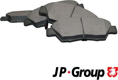 JP Group 3463600210 - Kit de plaquettes de frein, frein à disque cwaw.fr