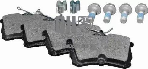 JP Group 3463700219 - Kit de plaquettes de frein, frein à disque cwaw.fr