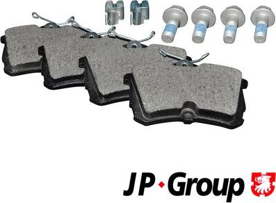 JP Group 3463700210 - Kit de plaquettes de frein, frein à disque cwaw.fr