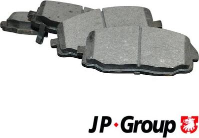 JP Group 3563600510 - Kit de plaquettes de frein, frein à disque cwaw.fr