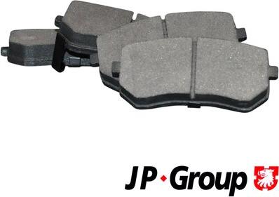 JP Group 3563700510 - Kit de plaquettes de frein, frein à disque cwaw.fr