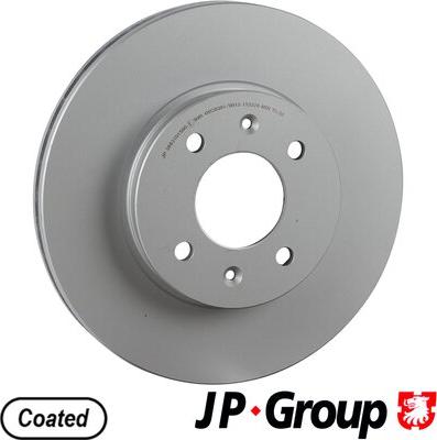 JP Group 3663101500 - Disque de frein cwaw.fr