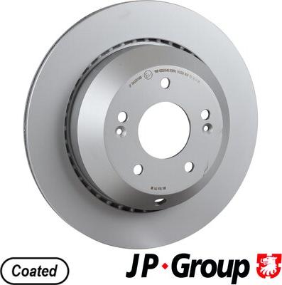 JP Group 3663201400 - Disque de frein cwaw.fr