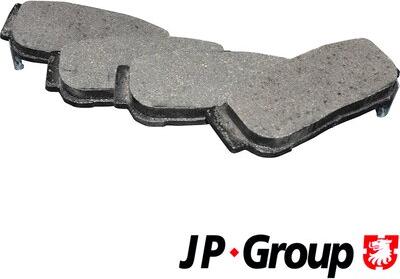 JP Group 3663700310 - Kit de plaquettes de frein, frein à disque cwaw.fr