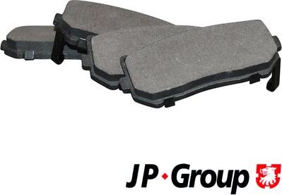 JP Group 3663700210 - Kit de plaquettes de frein, frein à disque cwaw.fr