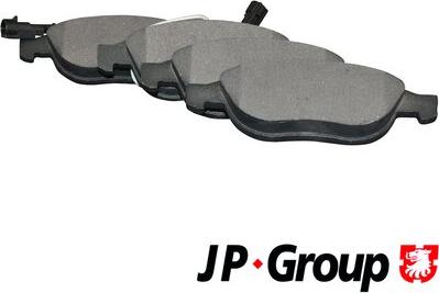 JP Group 3063600510 - Kit de plaquettes de frein, frein à disque cwaw.fr