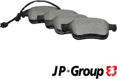 JP Group 3063600310 - Kit de plaquettes de frein, frein à disque cwaw.fr