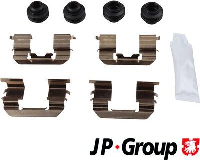 JP Group 3164002610 - Kit d'accessoires, plaquette de frein à disque cwaw.fr