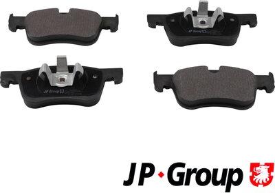 JP Group 3163604310 - Kit de plaquettes de frein, frein à disque cwaw.fr