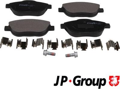 JP Group 3163604210 - Kit de plaquettes de frein, frein à disque cwaw.fr