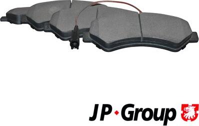 JP Group 3163600910 - Kit de plaquettes de frein, frein à disque cwaw.fr