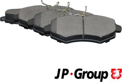 JP Group 3163600410 - Kit de plaquettes de frein, frein à disque cwaw.fr