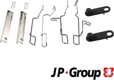 JP Group 3163750210 - Kit d'accessoires, plaquette de frein à disque cwaw.fr