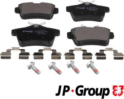 JP Group 3163700410 - Kit de plaquettes de frein, frein à disque cwaw.fr