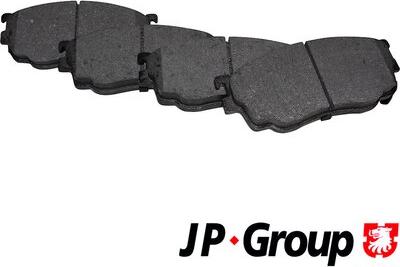 JP Group 3863600510 - Kit de plaquettes de frein, frein à disque cwaw.fr