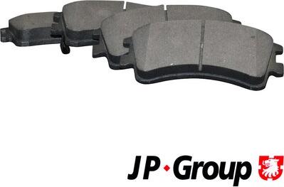 JP Group 3863601210 - Kit de plaquettes de frein, frein à disque cwaw.fr