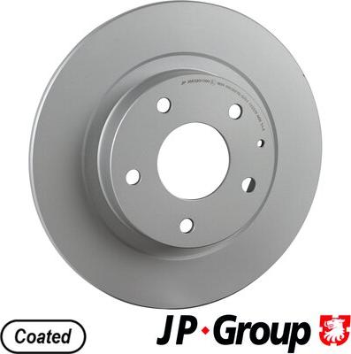 JP Group 3863201200 - Disque de frein cwaw.fr