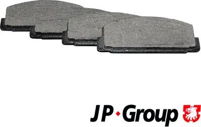 JP Group 3863700710 - Kit de plaquettes de frein, frein à disque cwaw.fr