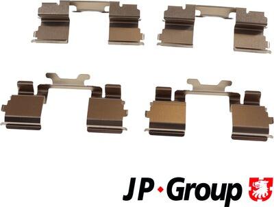 JP Group 3364003410 - Kit d'accessoires, plaquette de frein à disque cwaw.fr