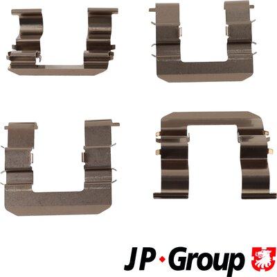 JP Group 3364003810 - Kit d'accessoires, plaquette de frein à disque cwaw.fr