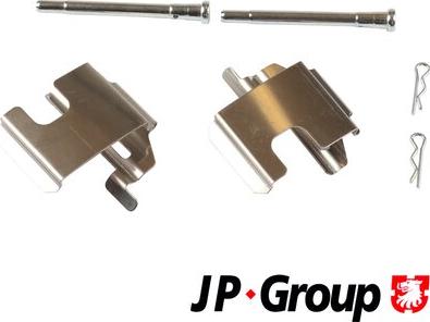 JP Group 3364003210 - Kit d'accessoires, plaquette de frein à disque cwaw.fr