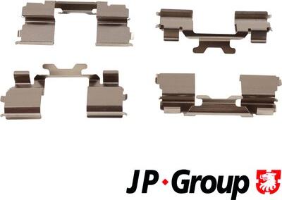 JP Group 3364003710 - Kit d'accessoires, plaquette de frein à disque cwaw.fr