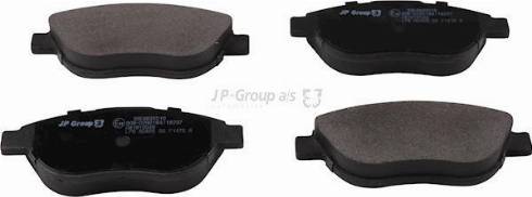 JP Group 3363605510 - Kit de plaquettes de frein, frein à disque cwaw.fr