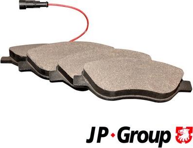 JP Group 3363600910 - Kit de plaquettes de frein, frein à disque cwaw.fr