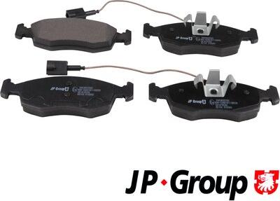 JP Group 3363602500 - Kit de plaquettes de frein, frein à disque cwaw.fr