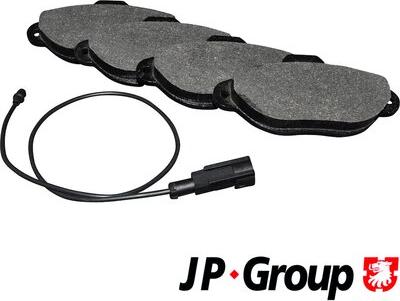 JP Group 3363602110 - Kit de plaquettes de frein, frein à disque cwaw.fr