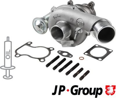 JP Group 3317400300 - Turbocompresseur, suralimentation cwaw.fr