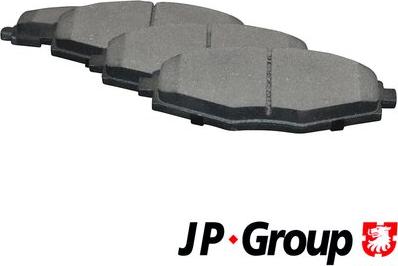 JP Group 3263600410 - Kit de plaquettes de frein, frein à disque cwaw.fr