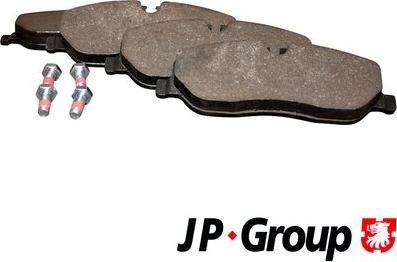 JP Group 3763600410 - Kit de plaquettes de frein, frein à disque cwaw.fr