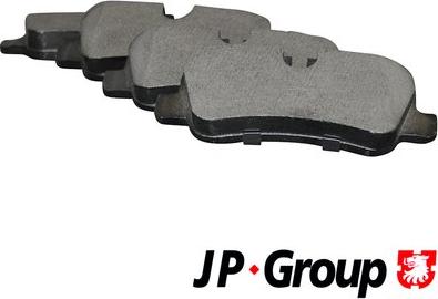 JP Group 3763700310 - Kit de plaquettes de frein, frein à disque cwaw.fr