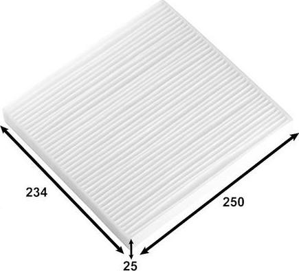 JS Asakashi AC0143 - Filtre, air de l'habitacle cwaw.fr