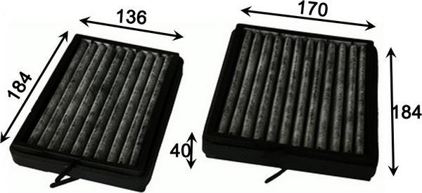 JS Asakashi AC0184CSET - Filtre, air de l'habitacle cwaw.fr