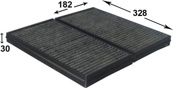 JS Asakashi AC0130CSET - Filtre, air de l'habitacle cwaw.fr