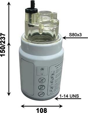 JS Asakashi FC0031S - Filtre à carburant cwaw.fr