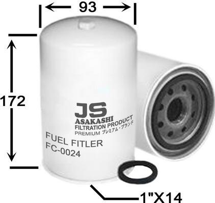 JS Asakashi FC0024 - Filtre à carburant cwaw.fr