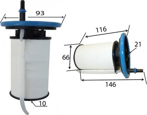 JS Asakashi FE0037 - Filtre à carburant cwaw.fr