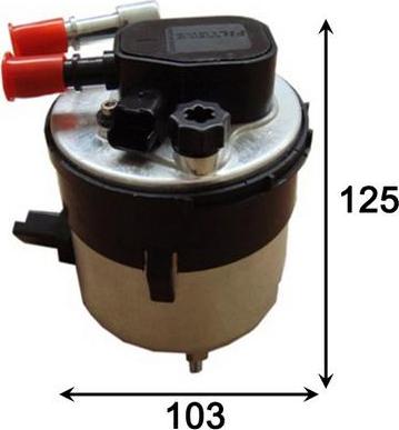 JS Asakashi FS0067 - Filtre à carburant cwaw.fr