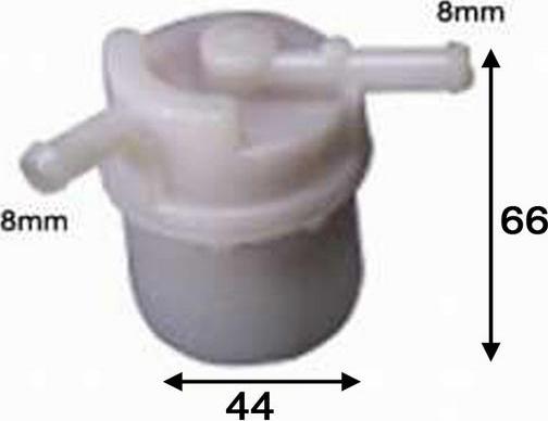 JS Asakashi FS814J - Filtre à carburant cwaw.fr