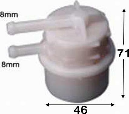 JS Asakashi FS328J - Filtre à carburant cwaw.fr