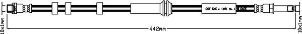 Juratek JBH1178 - Flexible de frein cwaw.fr