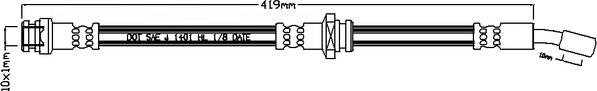 Juratek JBH1320 - Flexible de frein cwaw.fr