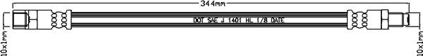 Juratek JBH1210 - Flexible de frein cwaw.fr