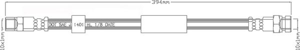 Juratek JBH1276 - Flexible de frein cwaw.fr