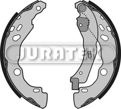 Juratek JBS1141 - Jeu de mâchoires de frein cwaw.fr