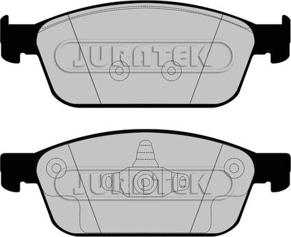 Juratek JCP4416 - Kit de plaquettes de frein, frein à disque cwaw.fr