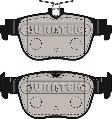 Juratek JCP4054 - Kit de plaquettes de frein, frein à disque cwaw.fr